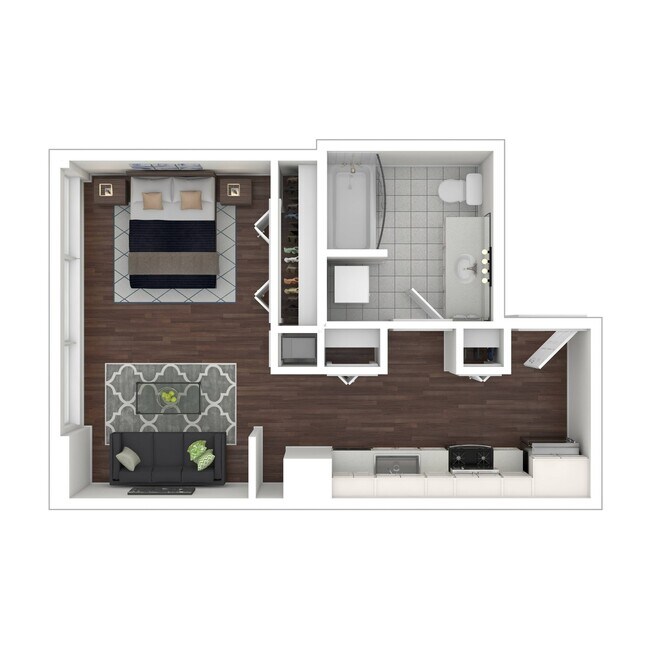 Studio e13.1 1512 floor plan